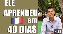 Aprendeu francês em 40 dias!